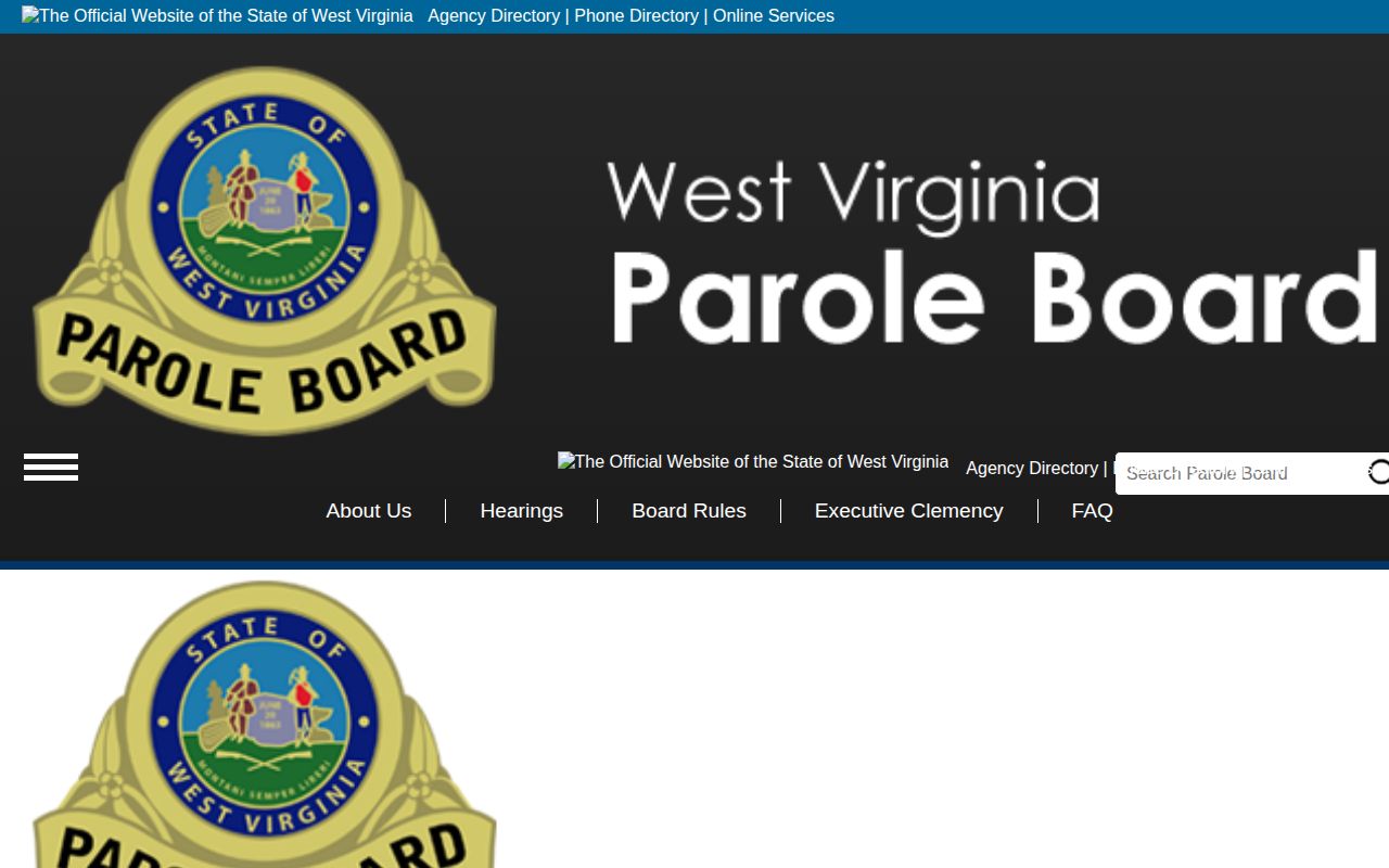 Raleigh County projected release date research from West Virginia Parole Board hearing procedures