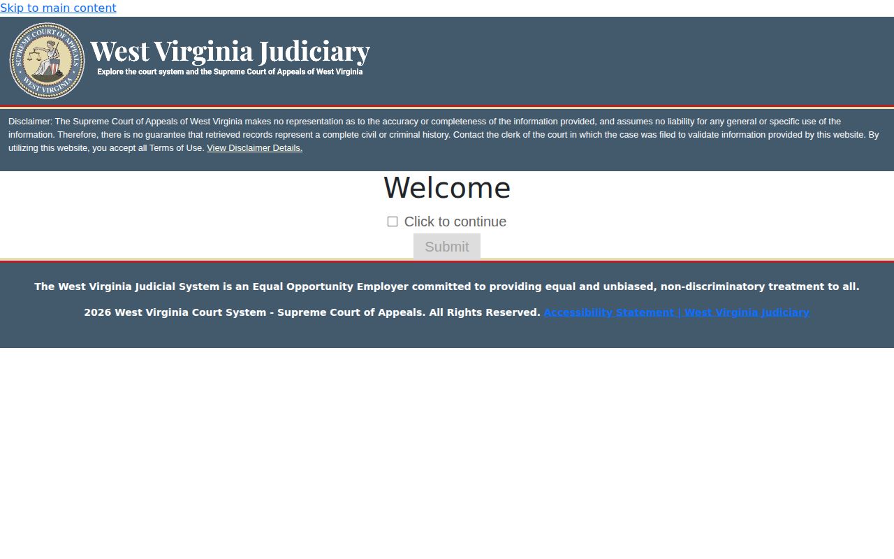 Raleigh County release record name and magistrate case search